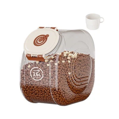 Contenedor de almacenamiento de alimentos para mascotas PP